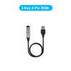 USB RGB LED Strip Controller with Remote