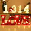 Glowing Alphabet LED Letter Lights for Decor