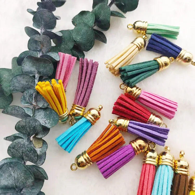 Suede Faux Leather Tassels for DIY Jewelry and Accessories