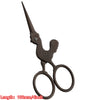 Vintage Floral Embroidery Scissors