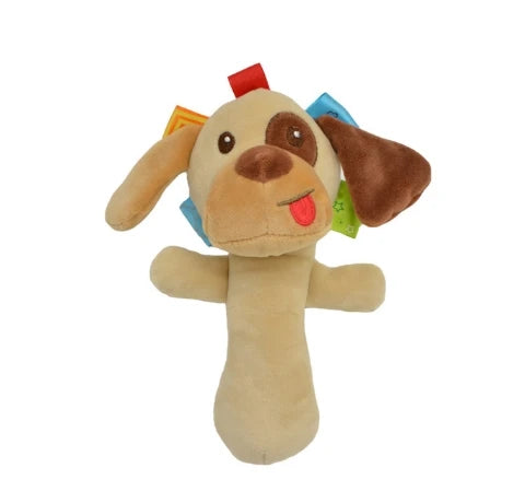 Adorable Plush Wrist Rattles for Baby Sensory Development