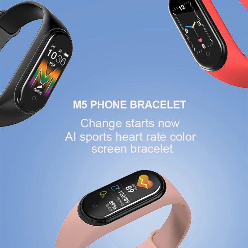 Pulsera Inteligente M5 para Fitness con Pantalla a Color