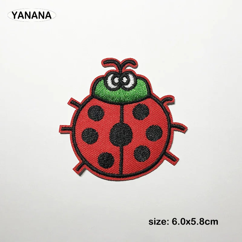 Embroidered Animal Patches for DIY Customization