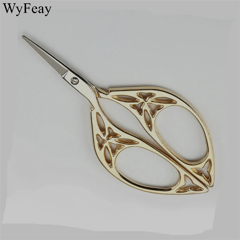 Vintage Floral Embroidery Scissors