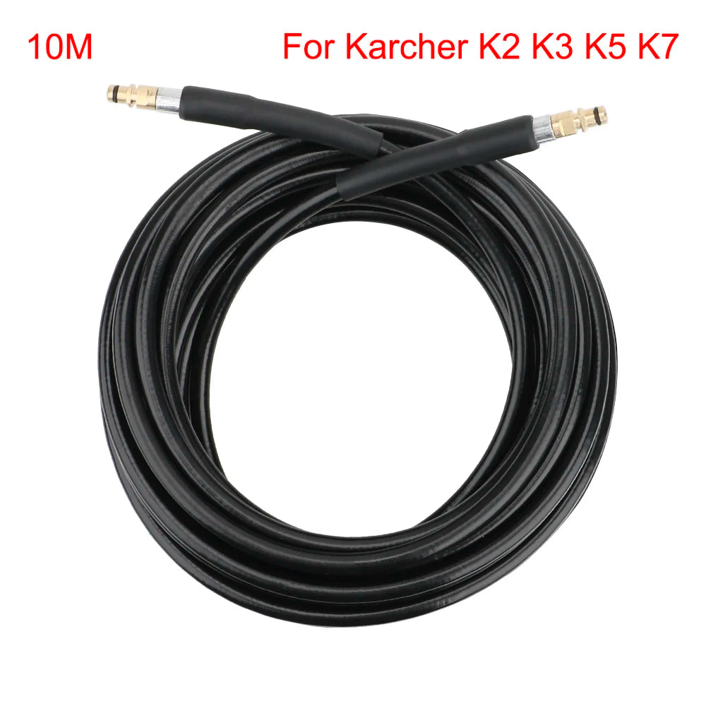 Heavy-Duty Pressure Washer Hose with Alloy Fittings