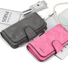 Classic Long PU Leather Wallet with Multiple Pockets