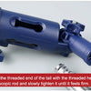 Multi-Angle Paint Brush Extension Clamp for Poles