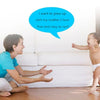 A mother is interacting with her baby while a speech bubble says I want to grow up with my mother's love free and easy to run