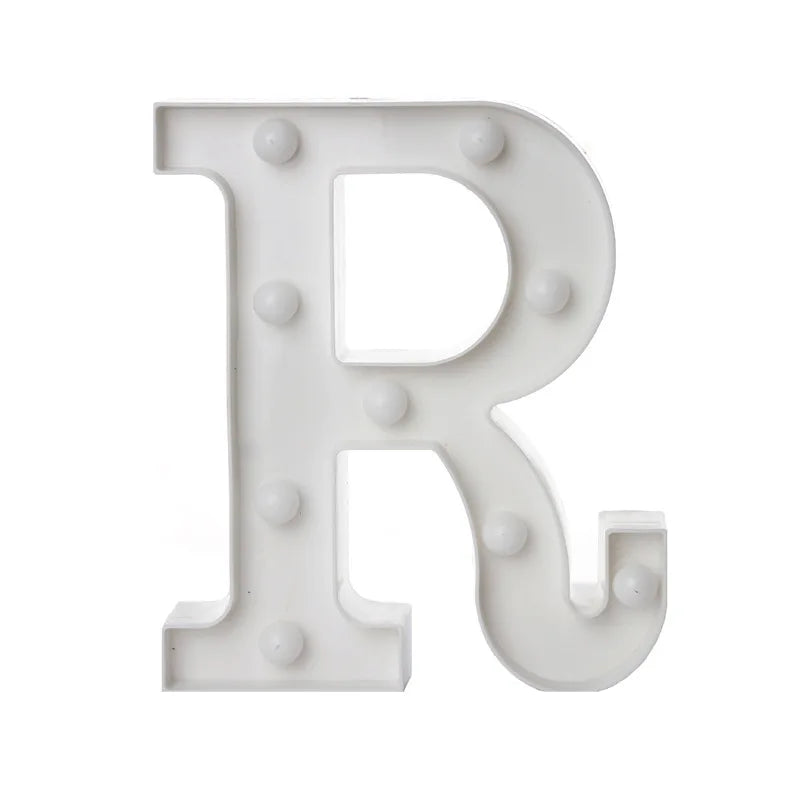 Glowing Alphabet LED Letter Lights for Decor