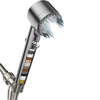Filtered Shower Head with Handheld Sprayer