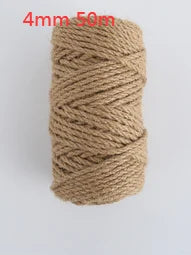 Natural Jute Twine Roll for Crafts, Decor & DIY Projects