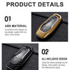 Carbon Fiber Car Key Cover for Ford Models