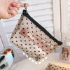 Breathable Mesh Makeup Bag Organizer - Multi-Purpose Travel Toiletry Pouch