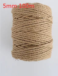 Natural Jute Twine Roll for Crafts, Decor & DIY Projects