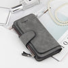 Classic Long PU Leather Wallet with Multiple Pockets