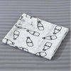 Super Soft Cotton Muslin Baby Swaddle Blanket