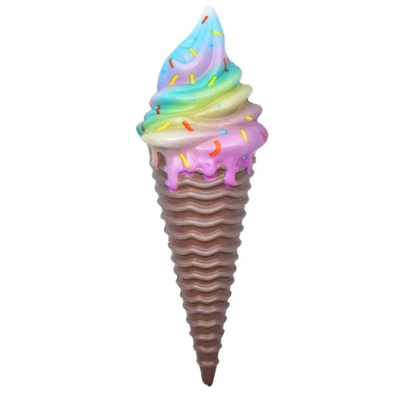 Juguete Squishy de Helado Colorido que se Relaja Lento