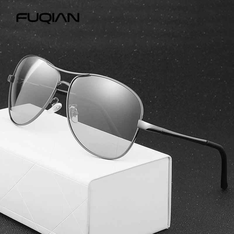 Classic Pilot Photochromic Sunglasses