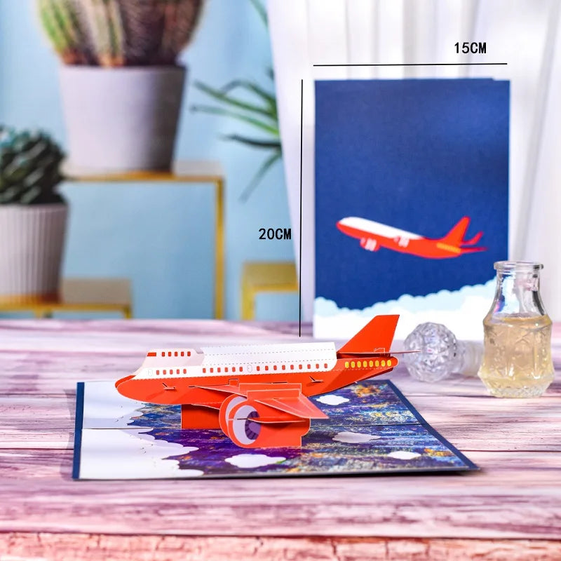 3D Pop-Up Sports Greeting Card