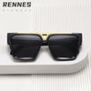Lunettes de Soleil Carrées Rétro