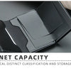 Carbon Fiber Mini RFID Blocking Wallet for Men
