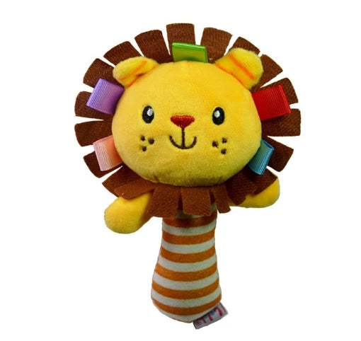 Adorable Plush Wrist Rattles for Baby Sensory Development