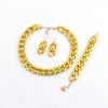 Colorful Acrylic Chain Necklace Set for Women