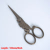 Vintage Floral Embroidery Scissors