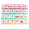 A set of 155 wooden jigsaw puzzles featuring various animals and objects for kids