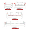 Printed Stretch Sofa Cover for L-Shaped and Corner Sofas