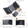 Carbon Fiber Mini RFID Blocking Wallet for Men