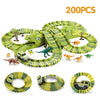 Dinosaurier-Rennstrecken-Set