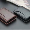 Carbon Fiber Mini RFID Blocking Wallet for Men