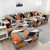 Printed Stretch Sofa Cover for L-Shaped and Corner Sofas
