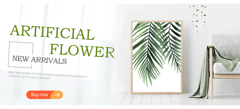 Family Quote Canvas Wall Art – Minimalist Green Leaf Print
