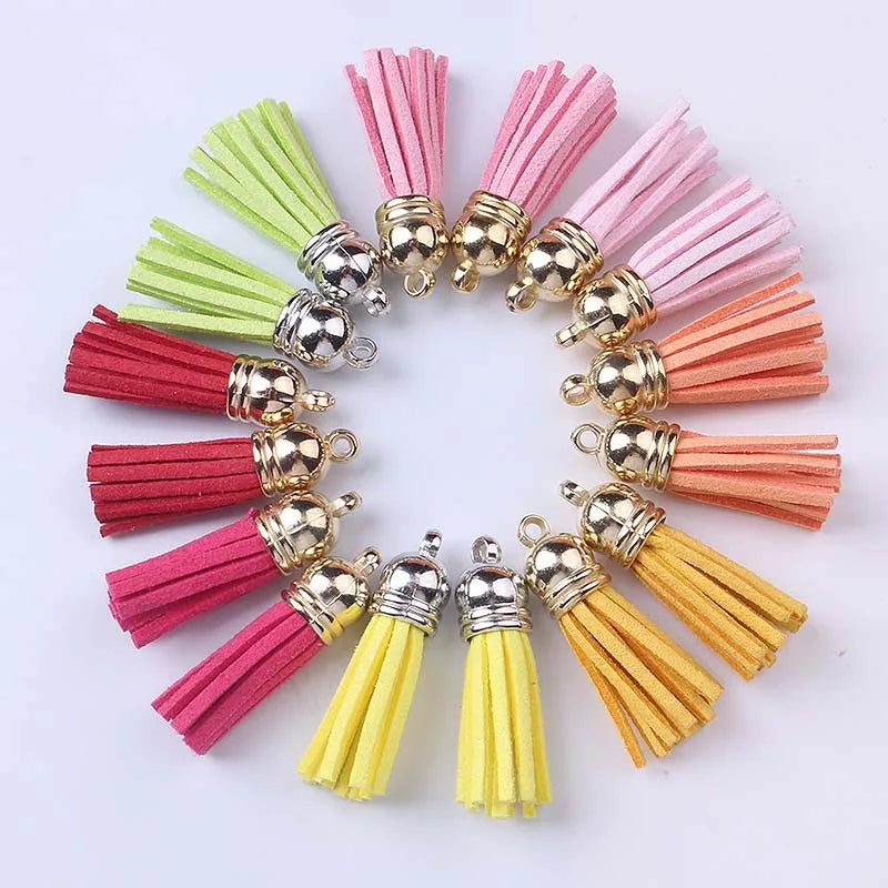 Suede Faux Leather Tassels for DIY Jewelry and Accessories
