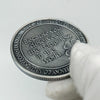 Lucky Four-Leaf Clover Silver-Toned Coin Keepsake