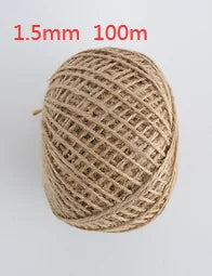 Natural Jute Twine Roll for Crafts, Decor & DIY Projects