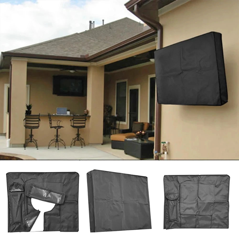 Weatherproof Outdoor TV Cover with Dust Protection