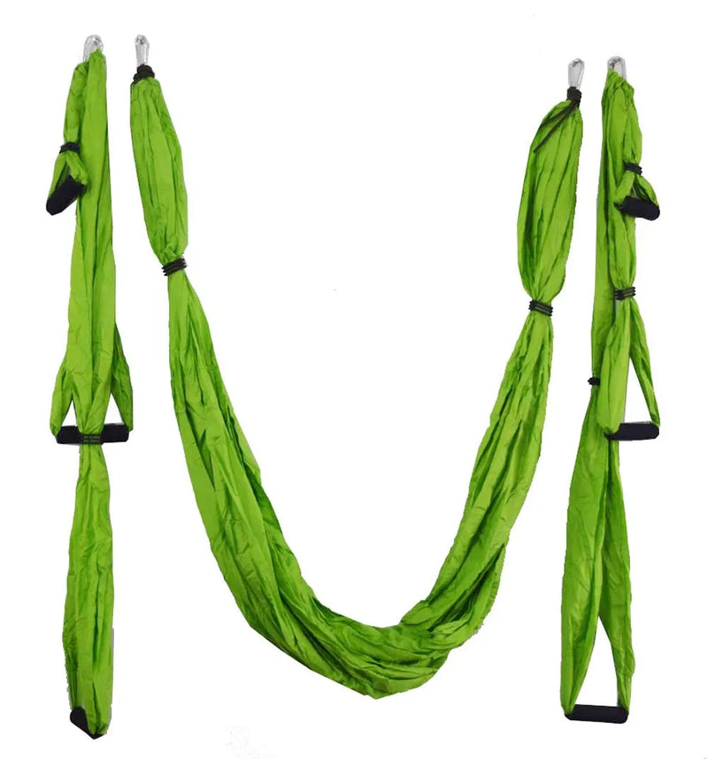 Aerial Yoga Hammock with Reinforced Handles