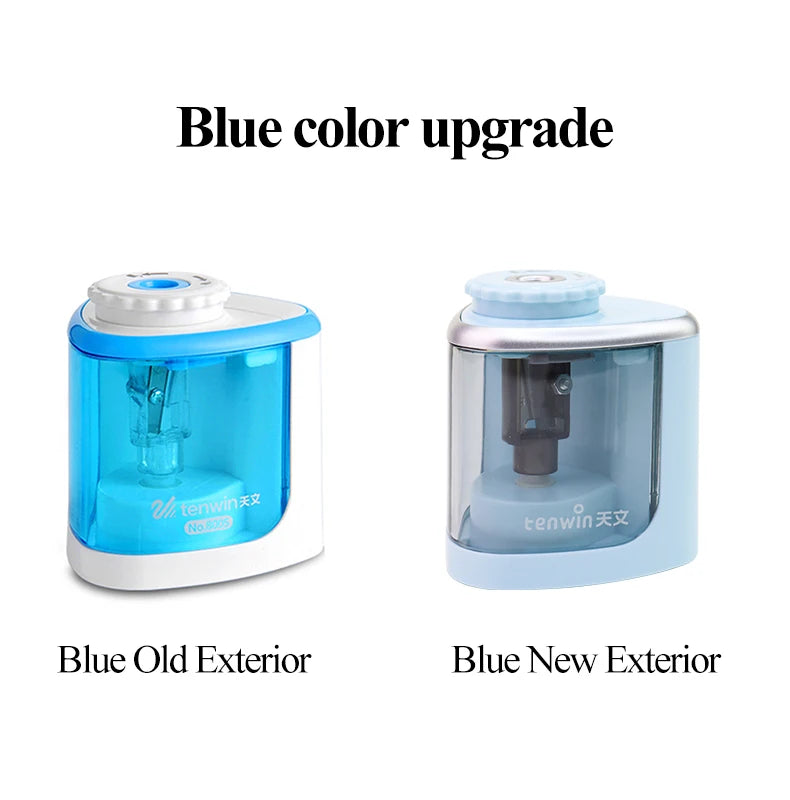 Electric Pencil Sharpener – Battery-Powered, Safe for Kids & Artists