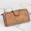 Classic Long PU Leather Wallet with Multiple Pockets