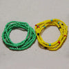 Colorful Elastic Belly Bead Chain Set for Women