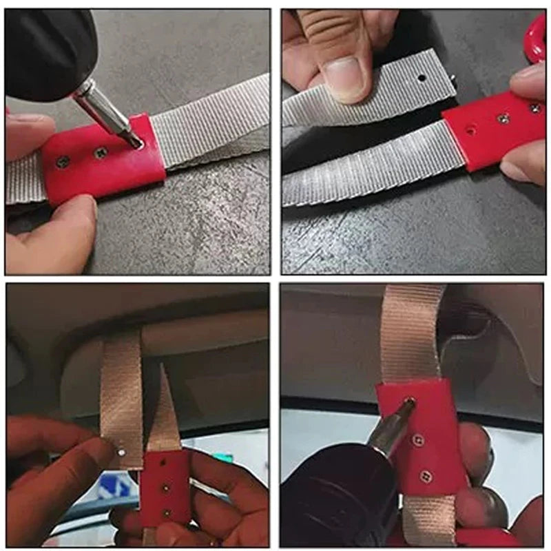 Cherry Blossom Tow Strap with Steel Hook