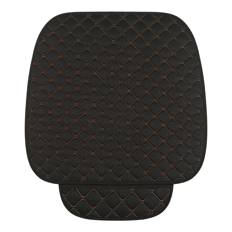 Breathable Linen Front Car Seat Cover