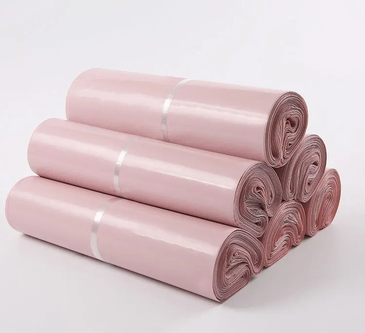 Light Pink Self-Sealing Poly Mailer Bags