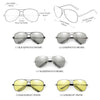 Classic Pilot Photochromic Sunglasses