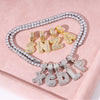 Personalized Initial Letter Pendant Necklace