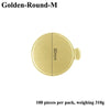 Gold Mini Cake Boards for Dessert Display and Serving