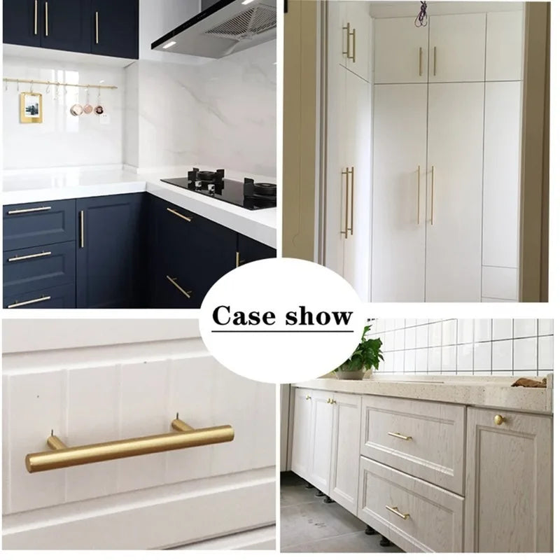 Modern Stainless Steel Cabinet Pull Handles